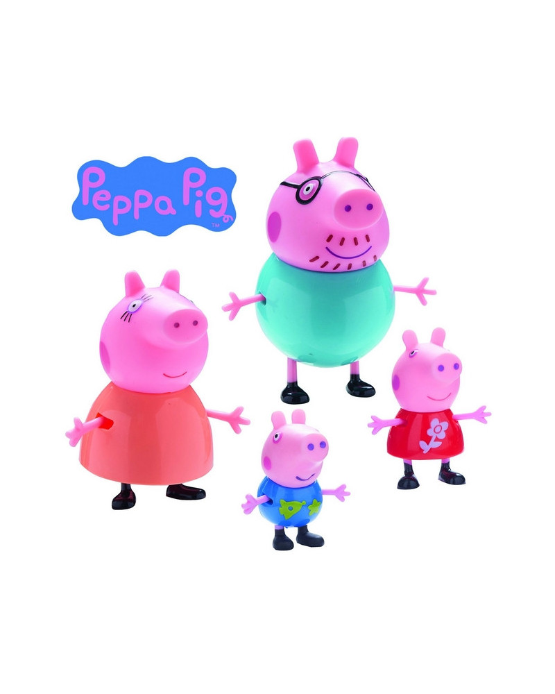 Peppa Pig L'anniversaire de Peppa, coffret de 2 figurines et accessoire -  Notre exclusivité