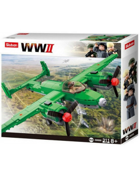 WORLD WAR AVION BI-MOTEUR +...