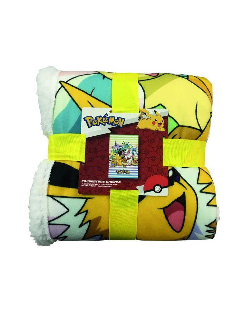 Plaid Pokemon 110 x 140 cm au meilleur prix