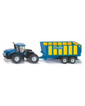 1/50 TRACTEUR NEW HOLLAND +...