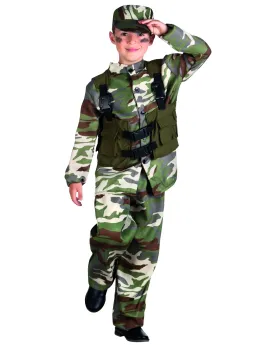 COST DE SOLDAT 7/9 ANS  Taille : 7-9 ans. BLD82188  Âge Minimum: 7A...