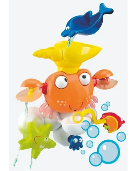 CRABE DE BAIN  Verse de l'eau sur la tête, ses yeux tournent et les...