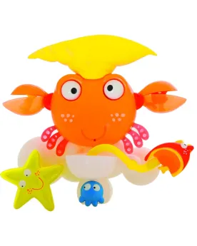 CRABE DE BAIN  Verse de l'eau sur la tête, ses yeux tournent et les...