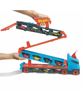 HOT WHEELS TRANSPORTEUR POUR 20 VOITURES  3 en 1 : pour ranger 22 v...