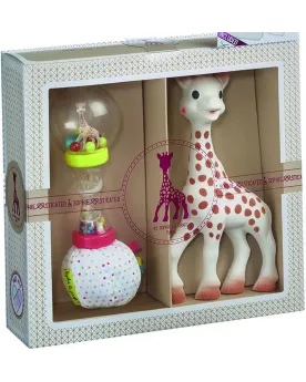 SOPHIE + HOCHET MARACAS + SAC CADEAU  Comprend : Sophie la girafe e...