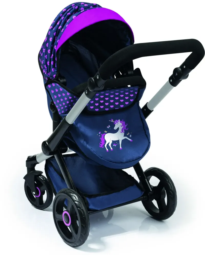 LANDAU XEO LICORNE REVERSIBLE  Réversible. Poignée réglable. Avec s...