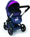 LANDAU XEO LICORNE REVERSIBLE  Réversible. Poignée réglable. Avec s...