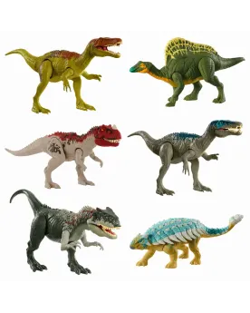 JURASSIC ROAR ATTACK Au choix. Assortiment de dinosaures sonores et...