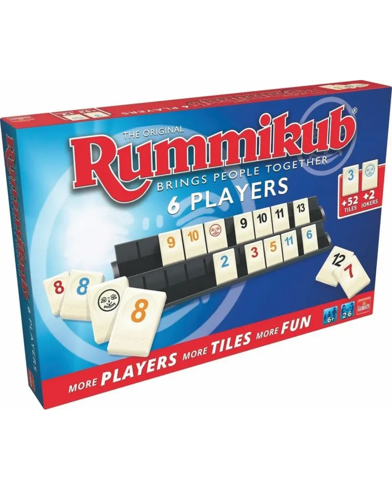 RUMMIKUB XP  Pour pouvoir jouer à 6 joueurs au lieu de 4. Réalise d...