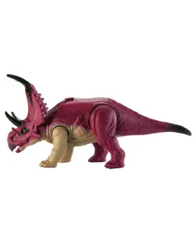 JURASSIC ROAR ATTACK DIABLOCERATOPS  Dinosaure sonore et articulé. ...