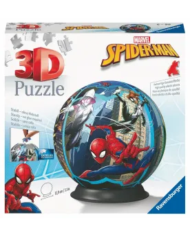 PUZ BALL 3D SPIDERMAN  72 pièces pliables. RAV115631 RAVENSBURGER Â...