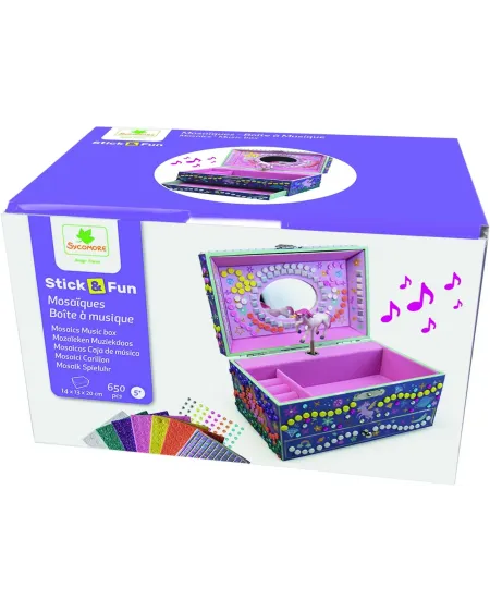 BOITE A MUSIQUE MOSAIQUES LICORNES Décore une magnifique boîte à m... BOITE A MUSIQUE MOSAIQUES LICORNES Décore une magnifique boîte à m...