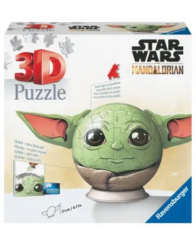 PUZ BALL 3D STAR WARS GROGU  72 pièces pliables. RAV115563 RAVENSBU...