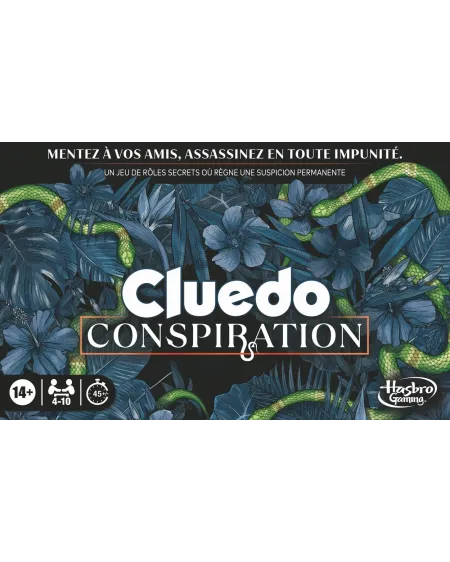CLUEDO CONSPIRATION Jeu à rôles secrets dans lequel vous devez déco... CLUEDO CONSPIRATION Jeu à rôles secrets dans lequel vous devez déco...