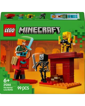 LA BATAILLE DE LA LAVE DU NETHER   LEG21266 LEGO Âge Minimum: 6A -Â...