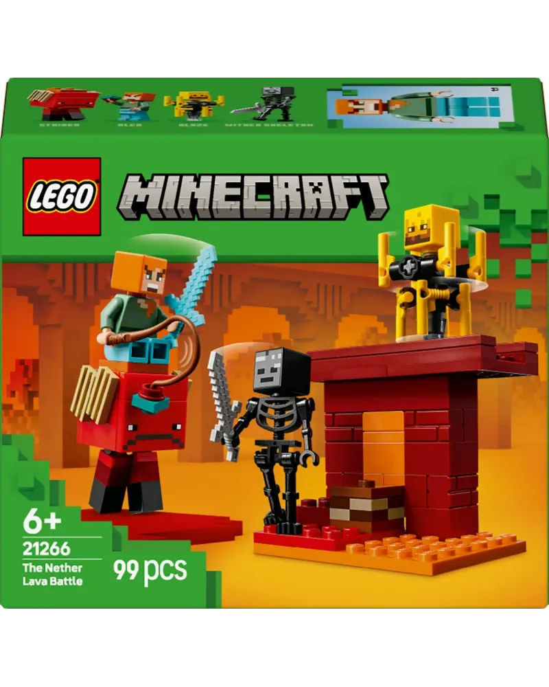 LA BATAILLE DE LA LAVE DU NETHER   LEG21266 LEGO Âge Minimum: 6A -Â...