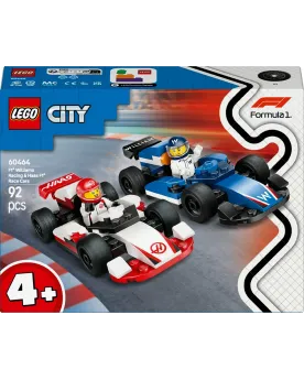 VOITURES F1 WILLIAMS RACING ET HAAS F1   LEG60464 LEGO Âge Minimum:...