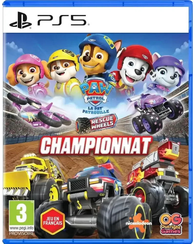 PS5 PAW PATROL RESCUE WHEELS CHAMP.   PS5535634 PLAYSTATION 5 Âge M...
