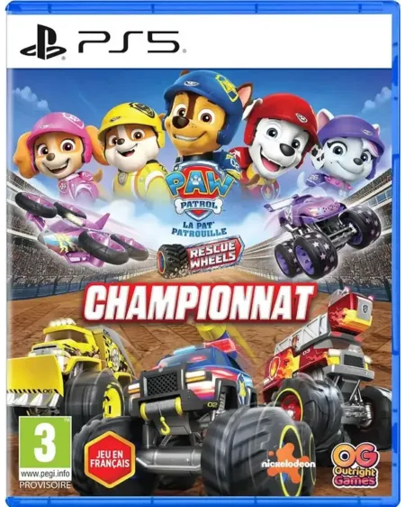 PS5 PAW PATROL RESCUE WHEELS CHAMP. PS5535634 PLAYSTATION 5 Âge M... PS5 PAW PATROL RESCUE WHEELS CHAMP. PS5535634 PLAYSTATION 5 Âge M...