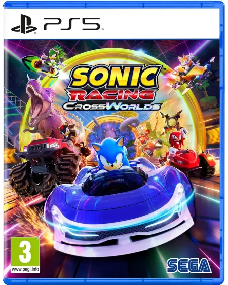PS5 SONIC RACING CROSSWORLDS PS5705639 PLAYSTATION 5 Âge Minimum:... PS5 SONIC RACING CROSSWORLDS PS5705639 PLAYSTATION 5 Âge Minimum:...