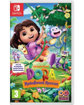 SWITCH DORA RAINFOREST RESCUE   SWT535651 NINTENDO SWITCH Âge Minim...