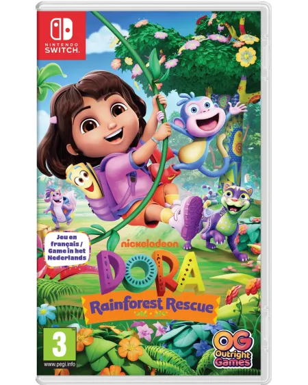 SWITCH DORA RAINFOREST RESCUE SWT535651 NINTENDO SWITCH Âge Minim... SWITCH DORA RAINFOREST RESCUE SWT535651 NINTENDO SWITCH Âge Minim...