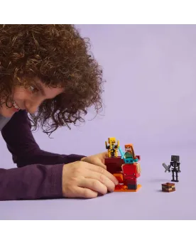 LA BATAILLE DE LA LAVE DU NETHER   LEG21266 LEGO Âge Minimum: 6A -Â...