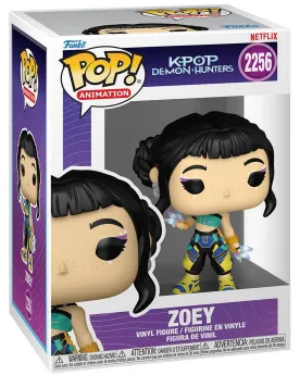 FUNKO POP 2256 K-POP DEMON HUNTER ZOEY   FNK895267 FUNKO Âge Minimu...