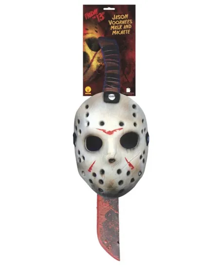 KIT MASQUE + MACHETTE VENDREDI 13 -50.00% appliqué lors de la fina... KIT MASQUE + MACHETTE VENDREDI 13 -50.00% appliqué lors de la fina...