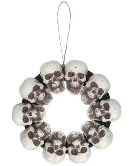 COURONNE DECO TETES DE MORT -30.00% appliqué lors de la finalisati... COURONNE DECO TETES DE MORT -30.00% appliqué lors de la finalisati...