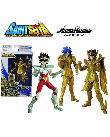 ANIME HEROES FIGURINE 17CM CHEVALIER ZOD  Figurine articulée de 17 ...