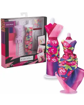 HARUMIKA COFFRET STYLISTE 2 MANNEQUINS Comme une créatrice de mode,...