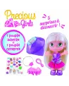 PRECIOUS GIRLS POUPEE  10 cm avec une longue chevelure. Tu pourras ...