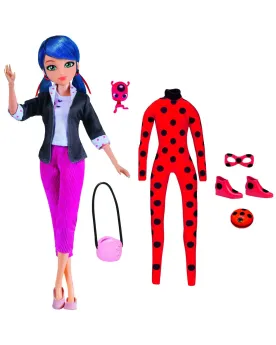MIRACULOUS POUPEE 26CM ET 2 TENUES  Marinette pourra se changer grâ...