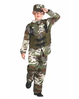COST DE SOLDAT 4/6 ANS  Taille 4-6 ans. BLD82187  Âge Minimum: 3A -...