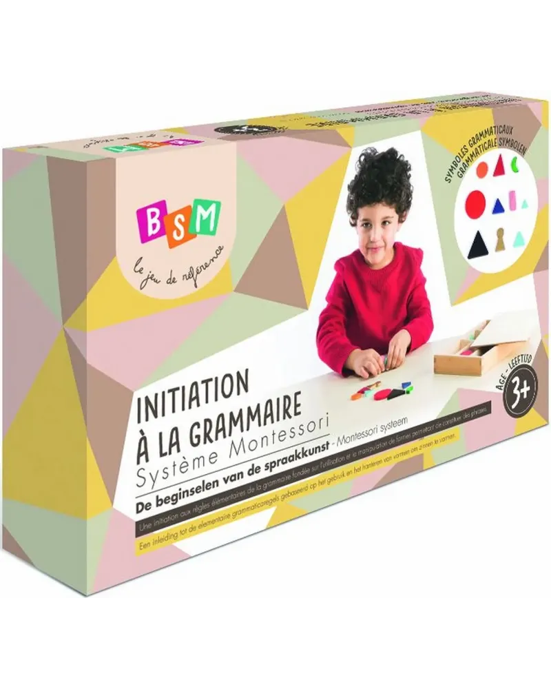 INITIATION A LA GRAMMAIRE MONTESSORI   BSMEF91217 BSM Âge Minimum: ...