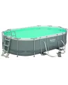 PISC.ARMAT.OVALE 488X305X107 +POMPE 3028 488 x 305 x 107 H cm. Pisc...