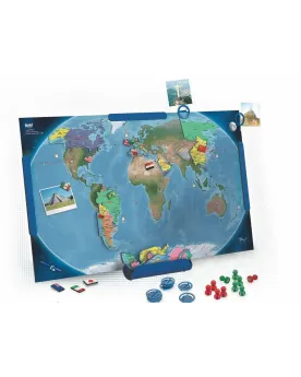 PLANISPHERE MAGNETIQUE  A accrocher au mur ou à déposer sur le chev...