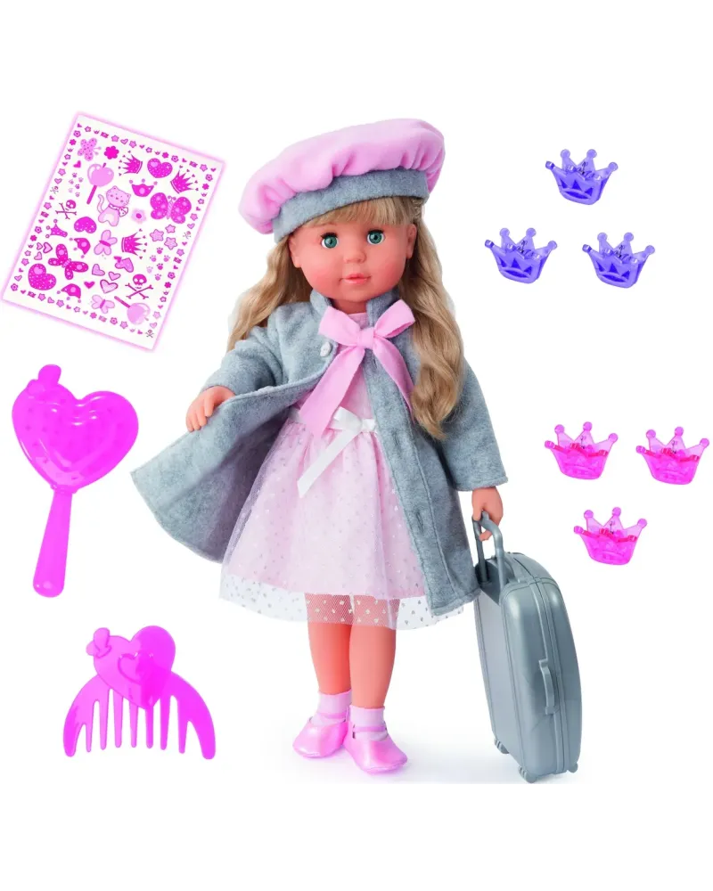POUPEE CHARLENE 46CM 100 SONS & CHANSONS  46 cm. 100 fonctions, ell...
