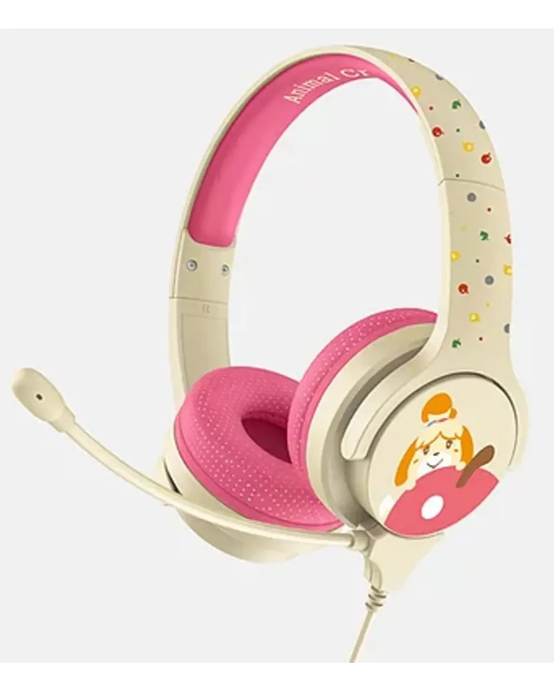 CASQUE ANIMAL CROSSING ISABELLE P&C  Ecouteurs avec micro conçus po...