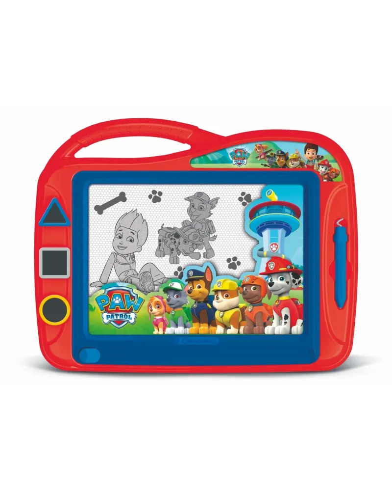 PAW PATROL ARDOISE MAGIQUE + 3 TAMPONS  Ecris et dessine avec l'ard...