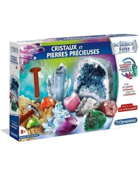 CRISTAUX ET PIERRES PRECIEUSES Fais des expériences avec des substa...