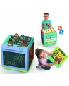 LE CUBE DES JEUX Avec 4 plateaux de jeu et des accessoires pour des...