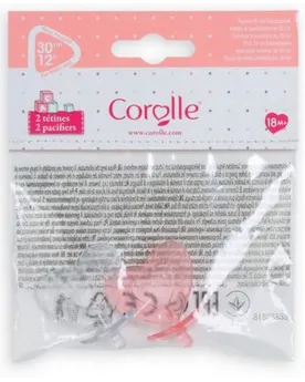 2 TETINES POUR BB 30CM   COR110210 COROLLE Âge Minimum: 18M -Âge Ma...