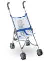 POUSSETTE CANNE BLEUE DOUBLE ROUES 63CM   COR140730 COROLLE Âge Min...