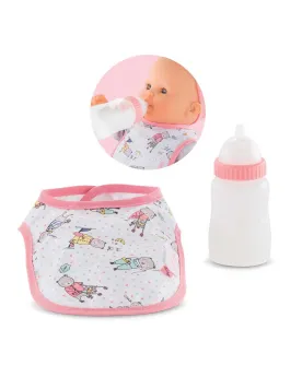 BAVOIR + BIBERON MAGIQUE PR BB 36 & 42CM Vendu sans poupée.  CORFRV...