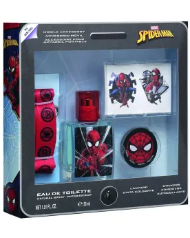 COFFRET EAU DE TOILETTE 30ML+ACC SPIDERM  Une eau de toilette 30 ml...