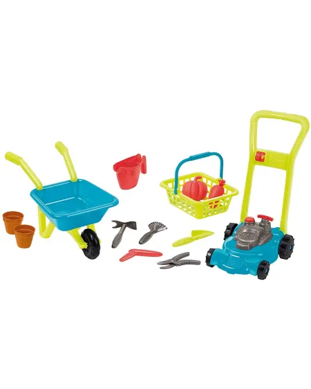 SUPER PACK 3EN1 BROUETTE TONDEUSE PANIER  1 tondeuse, 1 brouette, 1...