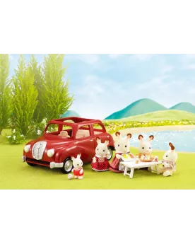 VOITURE ROUGE SYLVANIAN  Le siège de la poussette peut être fixé à ...