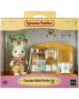 FRERE LAPIN CHOCOLAT TOILETTE  Ce set comprend une figurine Frère L...